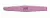 Профессиональная пилка для искусственных ногтей (розовая, ромб, 150/180) №4757